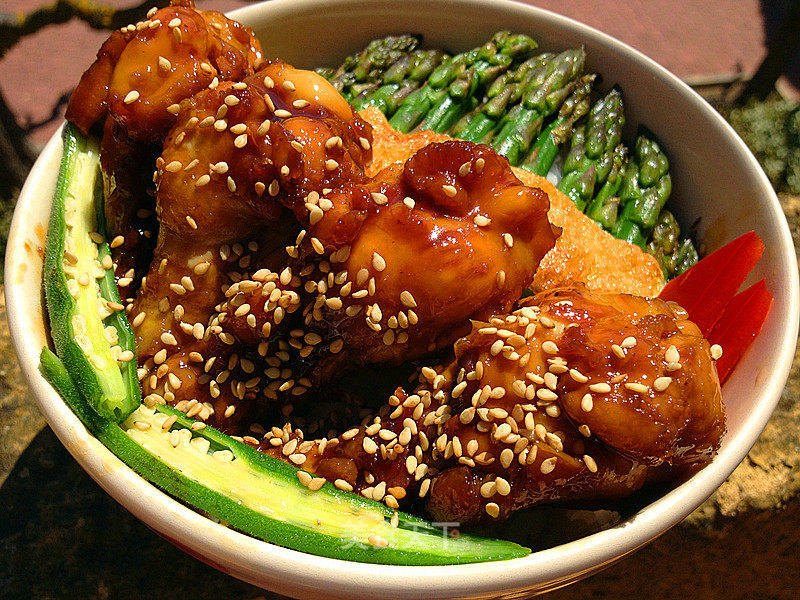 照烧鸡腿饭的做法_美味的快手饭——照烧鸡腿饭_照烧鸡腿饭怎么做_菜谱_美食天下