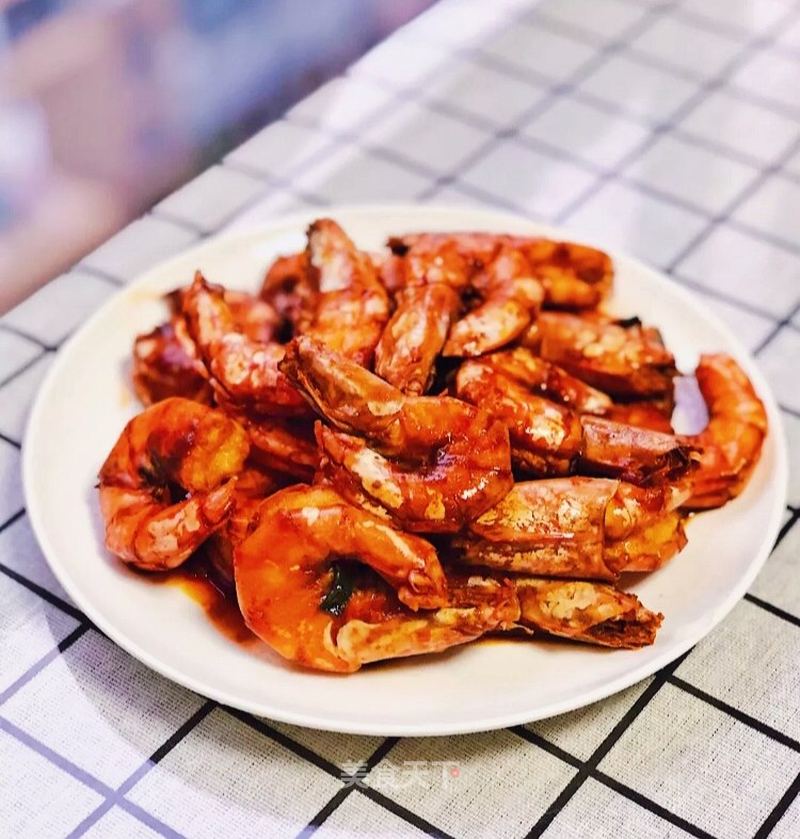 油焖大虾的做法_油焖大虾怎么做_南兮·人间烟火的菜谱_美食天下