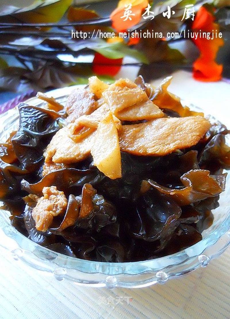 木耳炒肉的做法_木耳炒肉怎么做_菜谱_美食天下