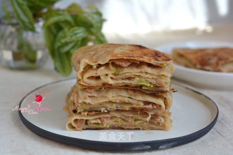 西葫芦千层肉饼的做法_西葫芦千层肉饼怎么做_Meggy跳舞的苹果的菜谱_美食天下