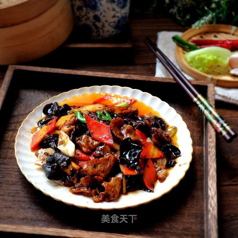 山药木耳炒肉的做法_山药木耳炒肉怎么做_沙儿飞飞❉的菜谱_美食天下