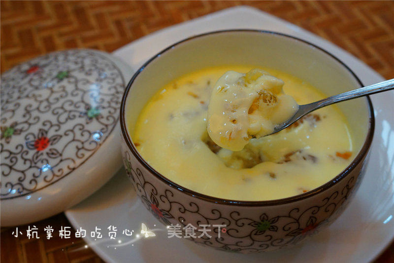 桃胶雪莲子奶炖蛋的做法_桃胶雪莲子牛奶炖蛋——特别的蛋奶冻蛋奶羹_桃胶雪莲子奶炖蛋怎么做_的菜谱_美食天下