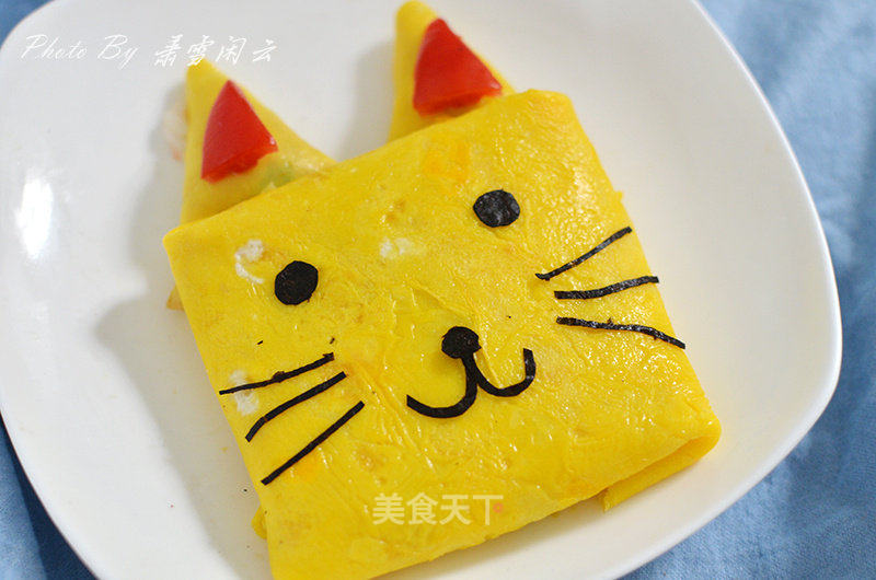 猫咪蛋包饭的做法_猫咪蛋包饭怎么做_萧雪闲云的菜谱_美食天下
