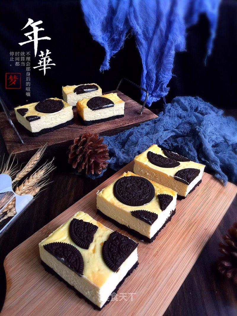 奥利奥芝士蛋糕砖的做法_奥利奥芝士蛋糕砖怎么做_梦桃缘的菜谱_美食天下