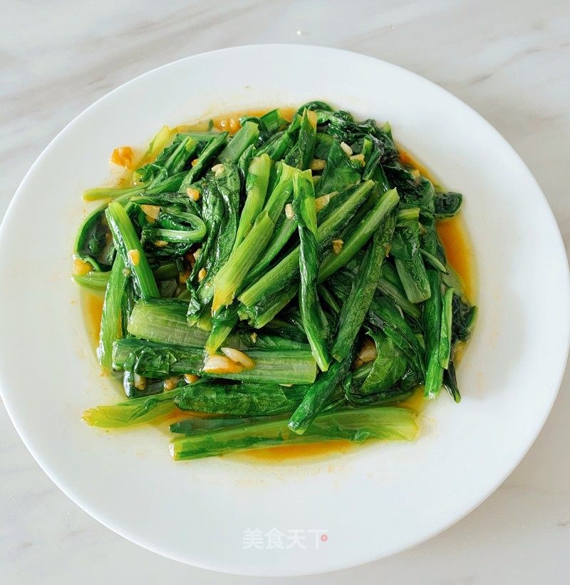蒜蓉油麦菜的做法_蒜蓉油麦菜怎么做_幻翼灵儿的菜谱_美食天下