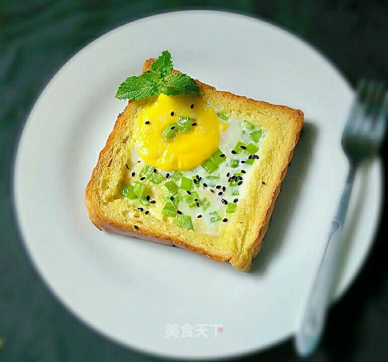 吐司煎鸡蛋的做法_吐司煎鸡蛋怎么做_YK演堃的菜谱_美食天下