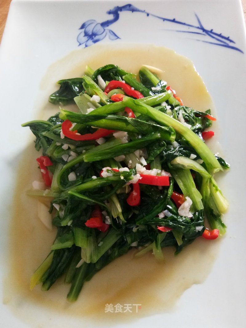 蒜蓉油麦菜的做法_蒜蓉油麦菜怎么做_在厨房玩面的菜谱_美食天下
