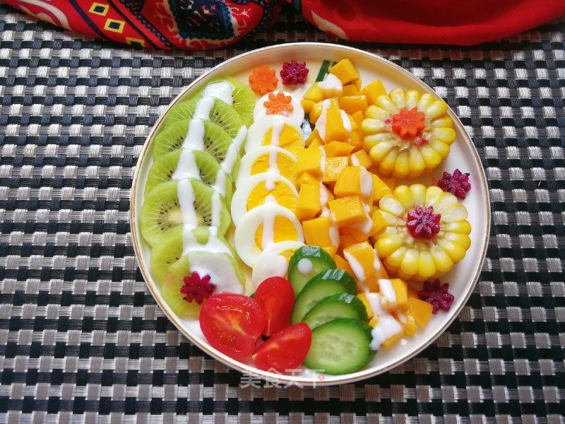 酸奶什锦沙拉的做法_酸奶什锦沙拉怎么做_一溪月的菜谱_美食天下