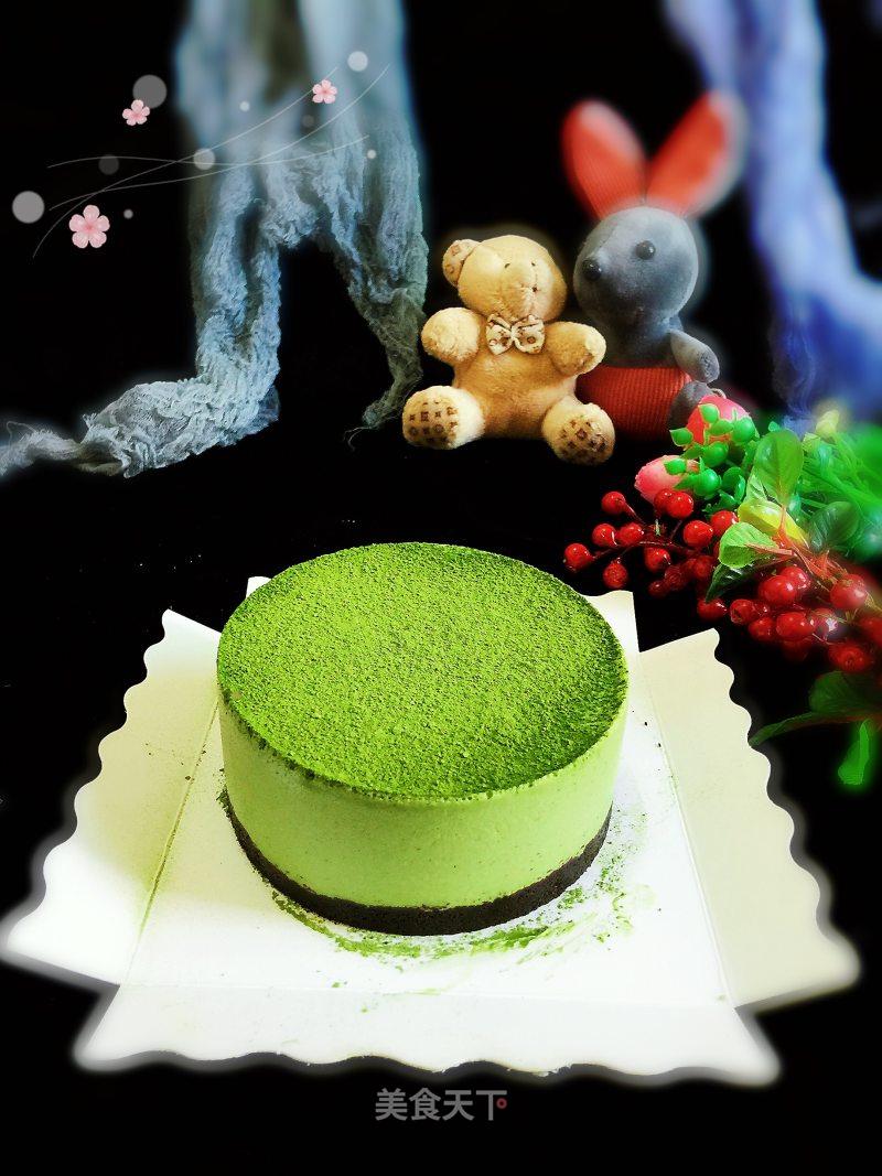 抹茶慕斯蛋糕的做法_抹茶慕斯蛋糕怎么做_梦桃缘的菜谱_美食天下
