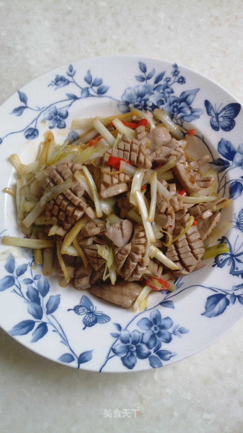 爆炒腰花的做法_爆炒腰花怎么做_美食C位的菜谱_美食天下