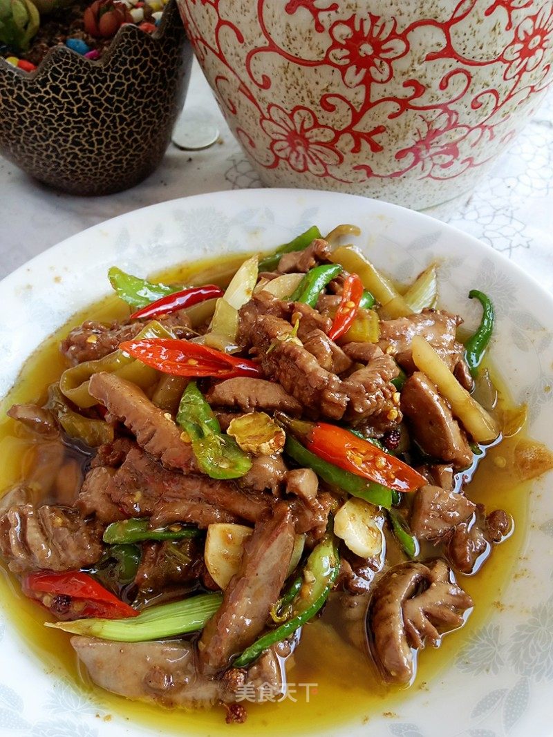 泡椒爆炒腰花的做法_泡椒爆炒腰花怎么做_公主成长记的菜谱_美食天下