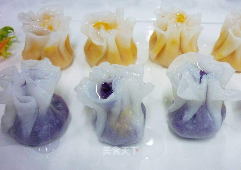 水晶双色烧卖的做法_水晶双色烧卖怎么做_菜谱_美食天下