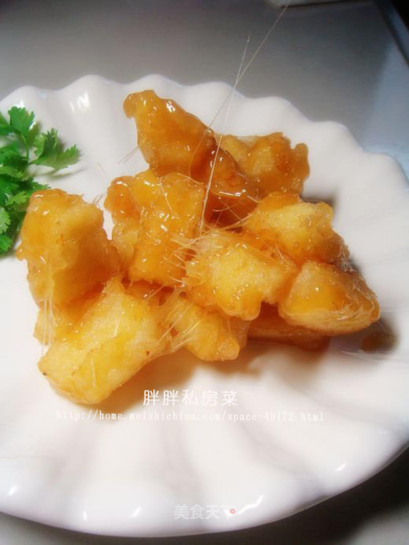 拔丝苹果的做法_【鲁菜】–拔丝苹果_拔丝苹果怎么做_菜谱_美食天下