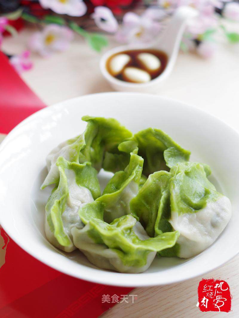 翡翠白菜饺子的做法_翡翠白菜饺子怎么做_热爱红烧肉的菜谱_美食天下