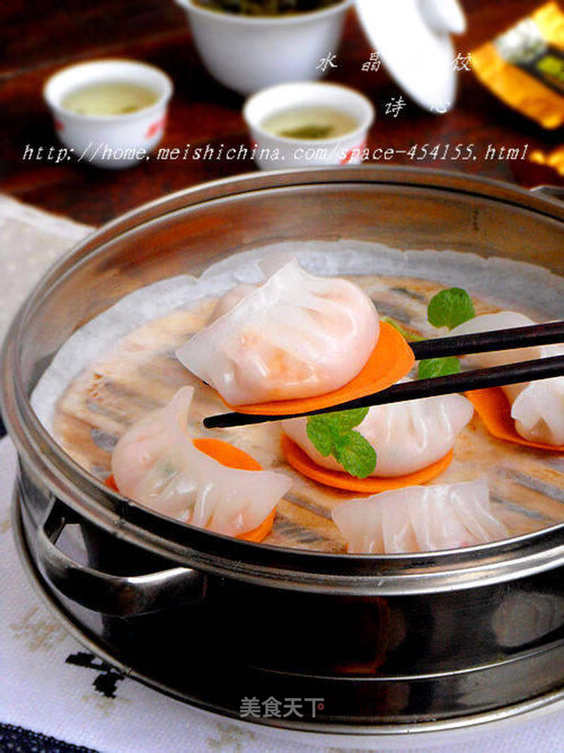 水晶虾饺的做法_【水晶虾饺】— 粤式经典茶点_水晶虾饺怎么做_诗心的菜谱_美食天下