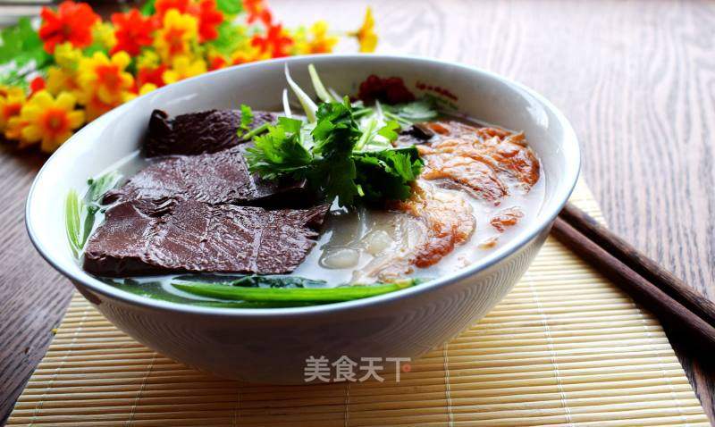 鸭血粉丝汤的做法_鸭血粉丝汤怎么做_美女天天的菜谱_美食天下