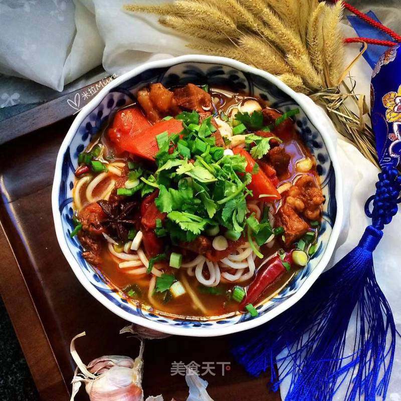 红烧牛肉面的做法_红烧牛肉面怎么做_米拉Miira的菜谱_美食天下