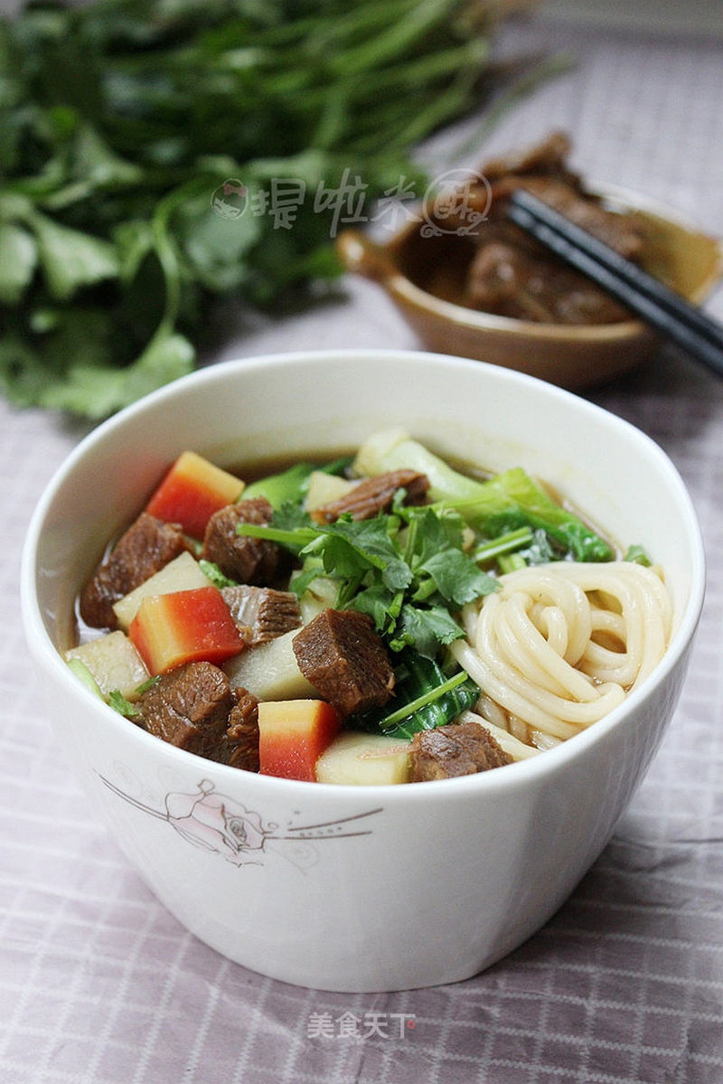 红烧牛肉面的做法_一个人的午餐也可以有滋有味——红烧牛肉面_红烧牛肉面怎么做_提啦米酥的菜谱_美食天下