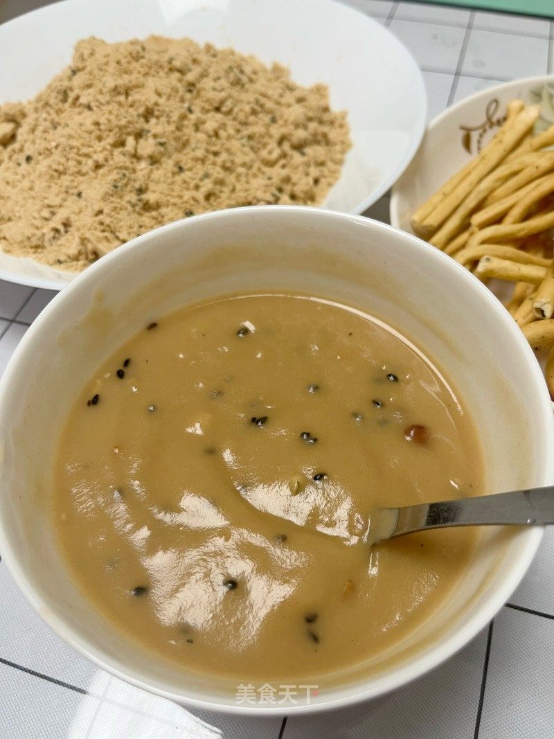 自制油面茶的做法_自制油面茶怎么做_圆小π的菜谱_美食天下