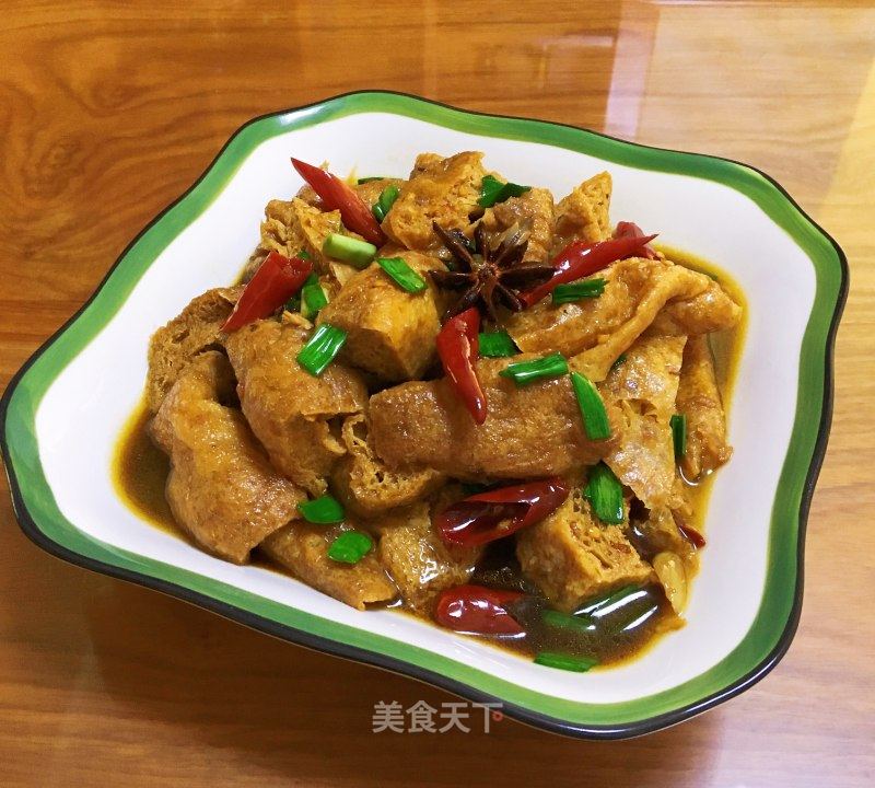 家常油豆腐的做法_家常油豆腐怎么做_香香的小厨房的菜谱_美食天下