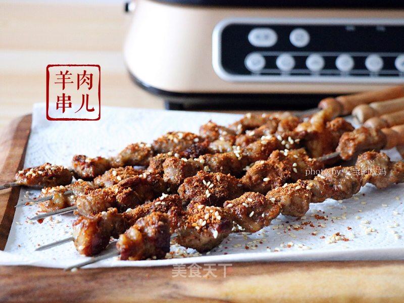烤羊肉串_自制烤羊肉串_安宝的虎妈的菜谱_美食天下