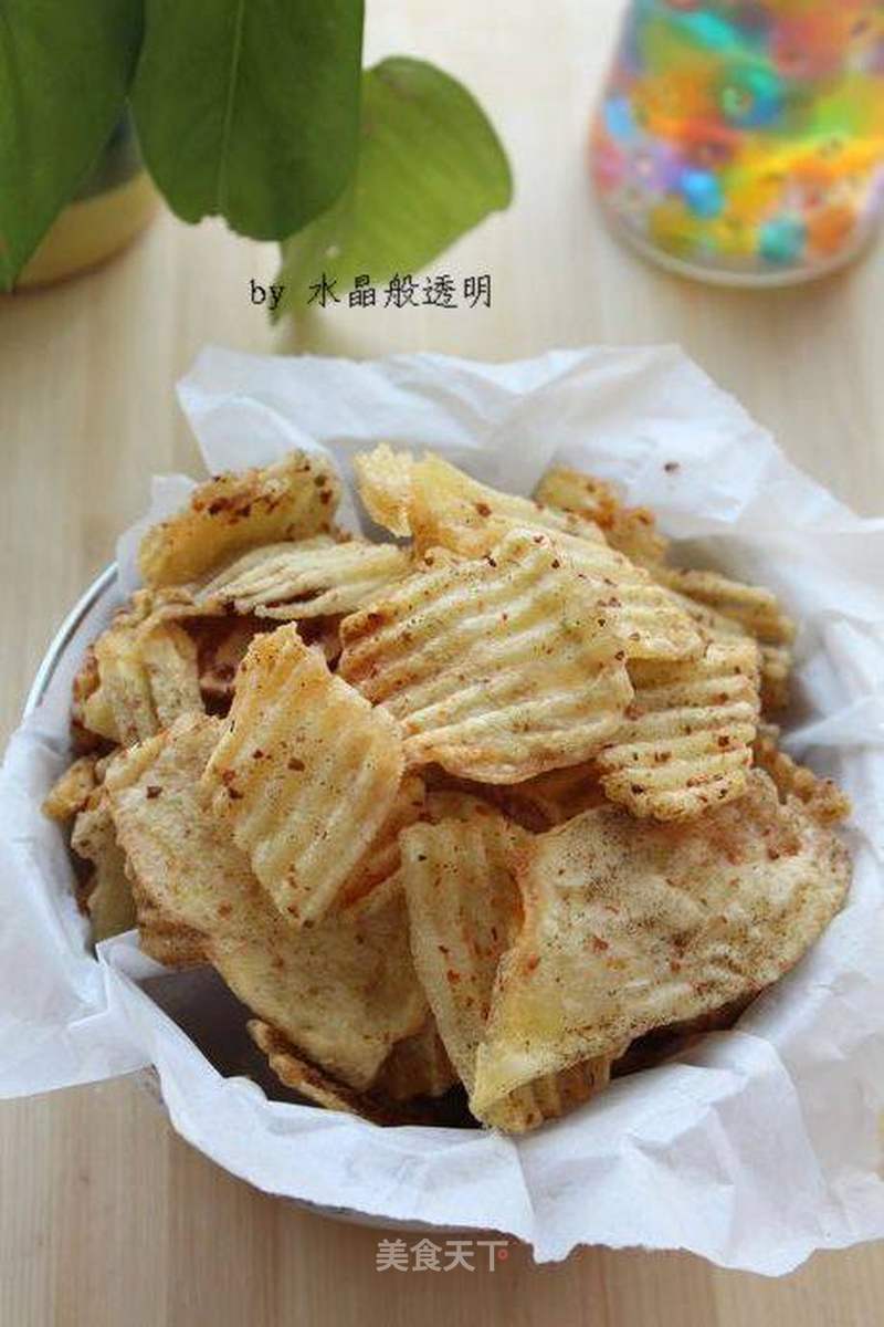 薯片_自制薯片_89燕子的菜谱_美食天下