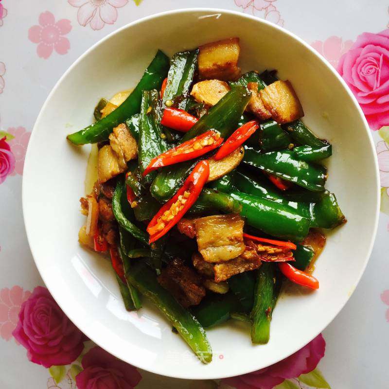 农家小炒肉的做法_农家小炒肉怎么做_邱思林林的菜谱_美食天下