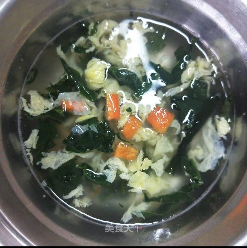 菠菜鸡蛋汤的做法_菠菜鸡蛋汤怎么做_明天妮好的菜谱_美食天下