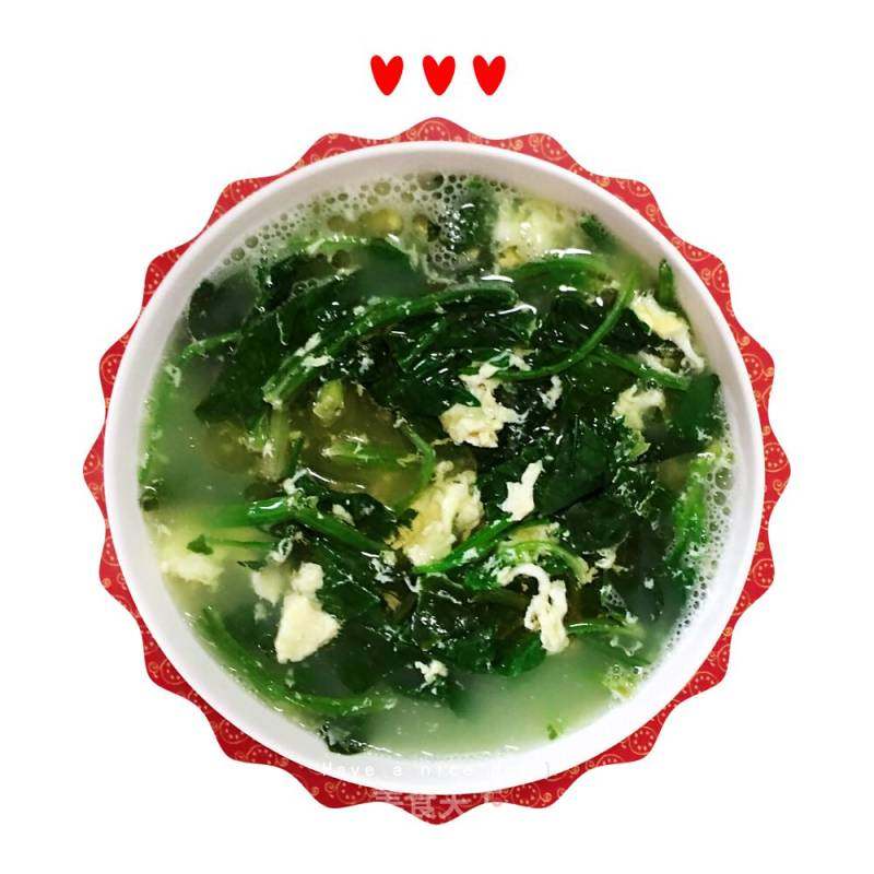 菠菜鸡蛋汤的做法_菠菜鸡蛋汤怎么做_鸣翠燕的菜谱_美食天下