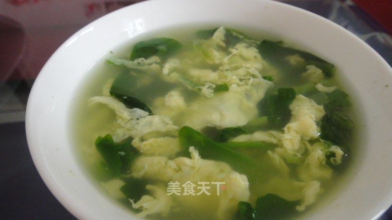 菠菜鸡蛋汤的做法_美味菠菜鸡蛋汤_菠菜鸡蛋汤怎么做_菜谱_美食天下