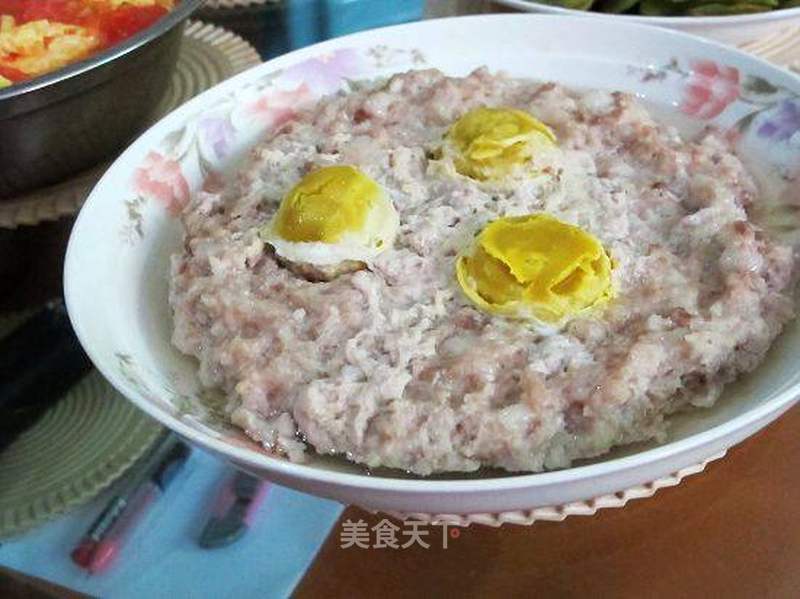 咸蛋蒸肉饼的做法_【粤菜】咸蛋蒸肉饼_咸蛋蒸肉饼怎么做_菜谱_美食天下