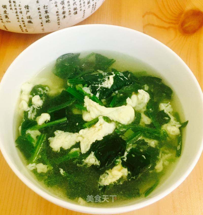 菠菜鸡蛋汤的做法_菠菜鸡蛋汤怎么做_碗里姜膳的菜谱_美食天下