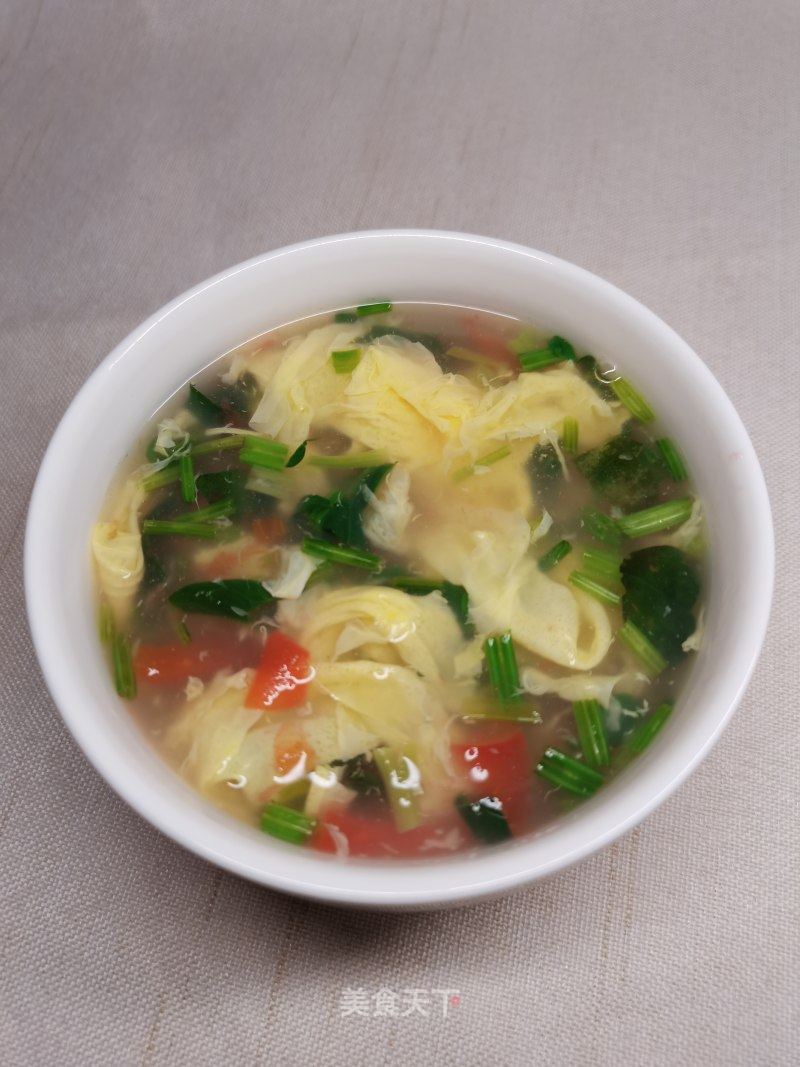 菠菜鸡蛋汤的做法_菠菜鸡蛋汤怎么做_怪化猫ღ的菜谱_美食天下