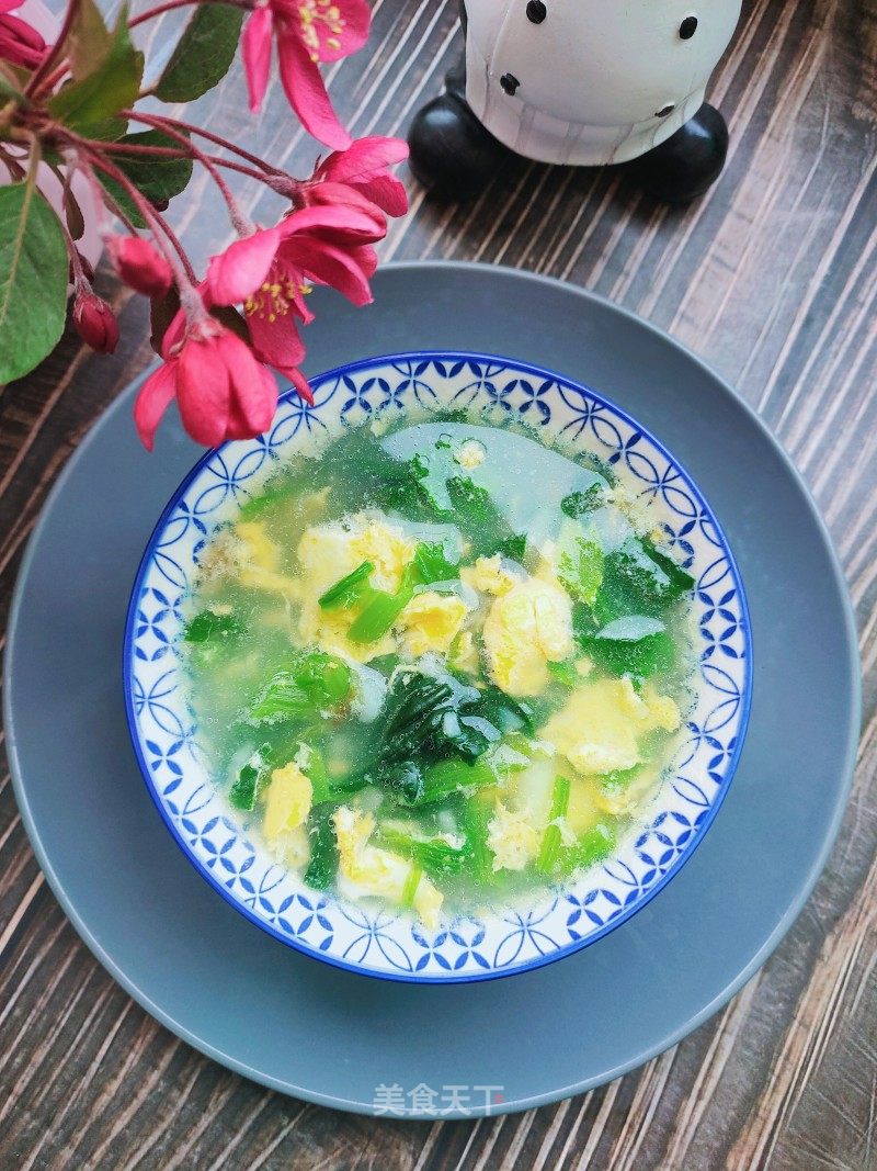 山药菠菜鸡蛋汤的做法_山药菠菜鸡蛋汤怎么做_雨中漫步_kRsJPX的菜谱_美食天下