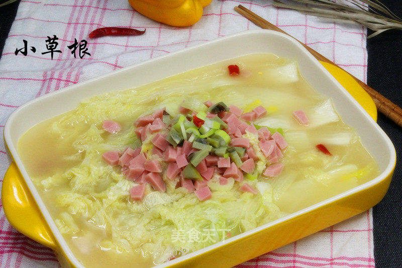 上汤娃娃菜的做法_上汤娃娃菜怎么做_小草根家庭美食的菜谱_美食天下
