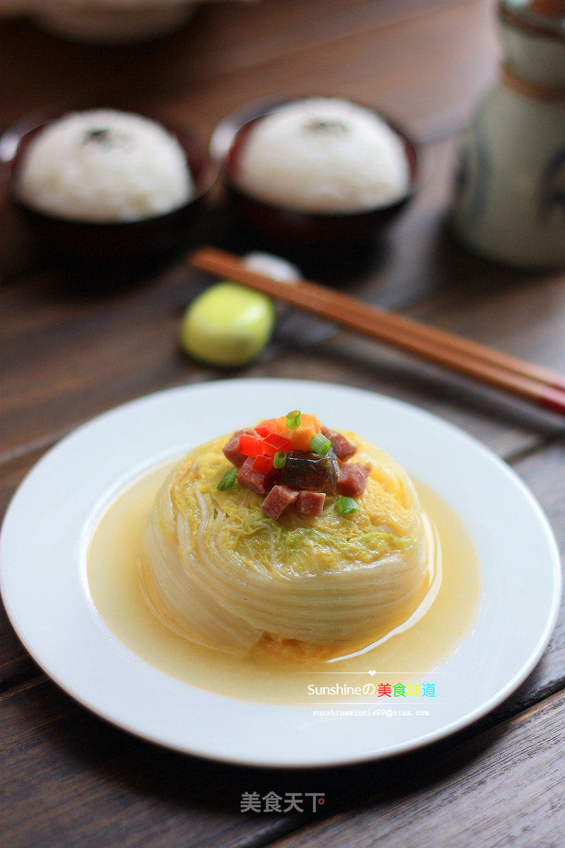 上汤娃娃菜的做法_鲜美宜人—上汤娃娃菜_上汤娃娃菜怎么做_sunshinewinnie的菜谱_美食天下