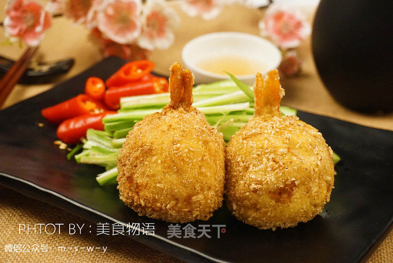 炸虾可乐饼的做法_炸虾可乐饼怎么做_林语私厨的菜谱_美食天下
