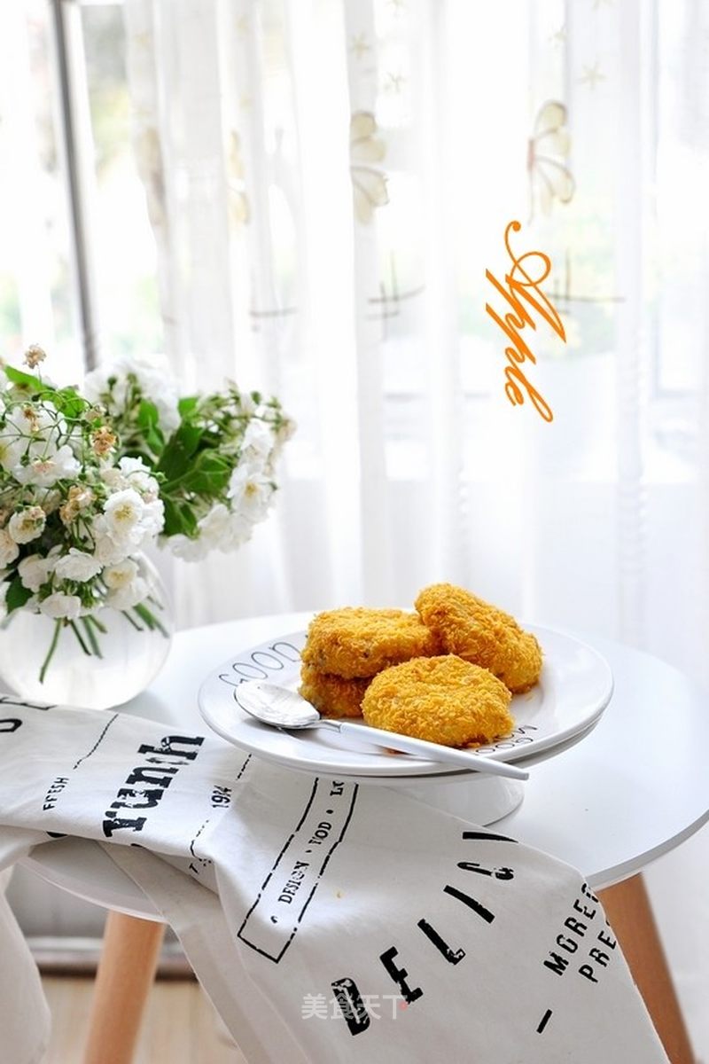 土豆可乐饼的做法_土豆可乐饼怎么做_A苹果小厨的菜谱_美食天下