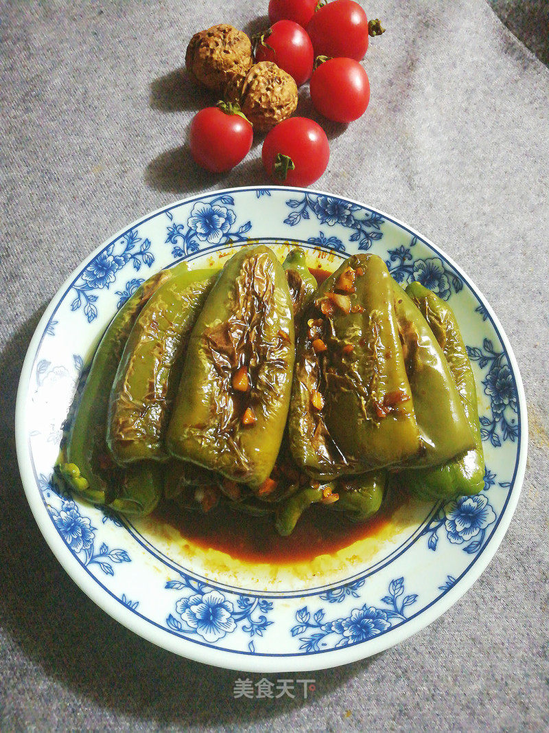 虎皮青椒的做法_虎皮青椒怎么做_厨娘宋宋的菜谱_美食天下
