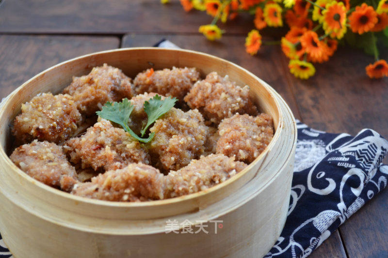 粉蒸排骨的做法_粉蒸排骨怎么做_英英菜谱的菜谱_美食天下