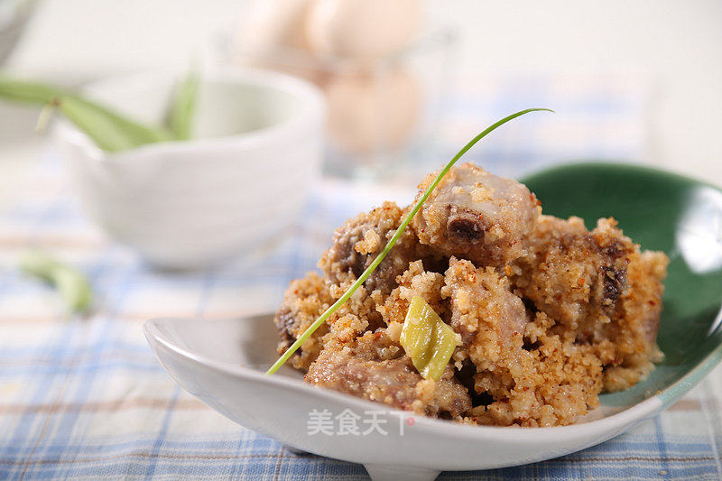 粉蒸排骨的做法_粉蒸排骨怎么做_捷赛私房菜的菜谱_美食天下