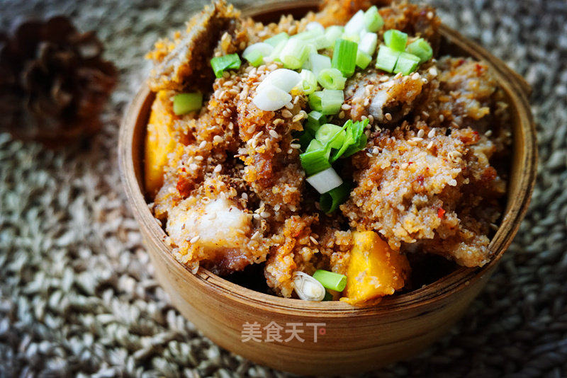 粉蒸排骨的做法_粉蒸排骨怎么做_食趣菜菜屋的屋的菜谱_美食天下