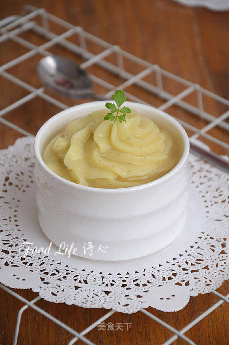 鸡汁土豆泥的做法_【鸡汁土豆泥】— 孩子最喜欢的小食_鸡汁土豆泥怎么做_诗心的菜谱_美食天下