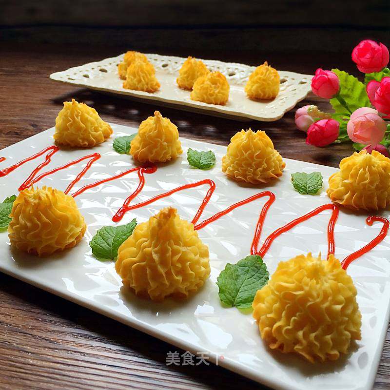 烤土豆泥塔的做法_烤土豆泥塔怎么做_心美食的菜谱_美食天下