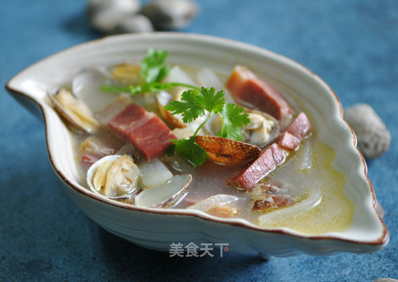 蛤蜊火腿萝卜汤的做法_蛤蜊火腿萝卜汤怎么做_jennysz的菜谱_美食天下
