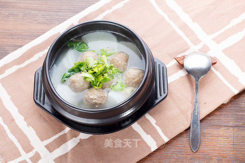 牛肉丸萝卜汤的做法_牛肉丸萝卜汤怎么做_小骚烤的菜谱_美食天下
