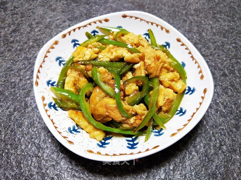 青椒炒鸡蛋 的做法_青椒炒鸡蛋 怎么做_宸·羽的菜谱_美食天下