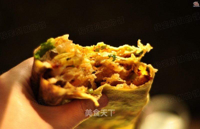 杂粮煎饼的做法_杂粮煎饼怎么做_给宝贝做的饭的菜谱_美食天下