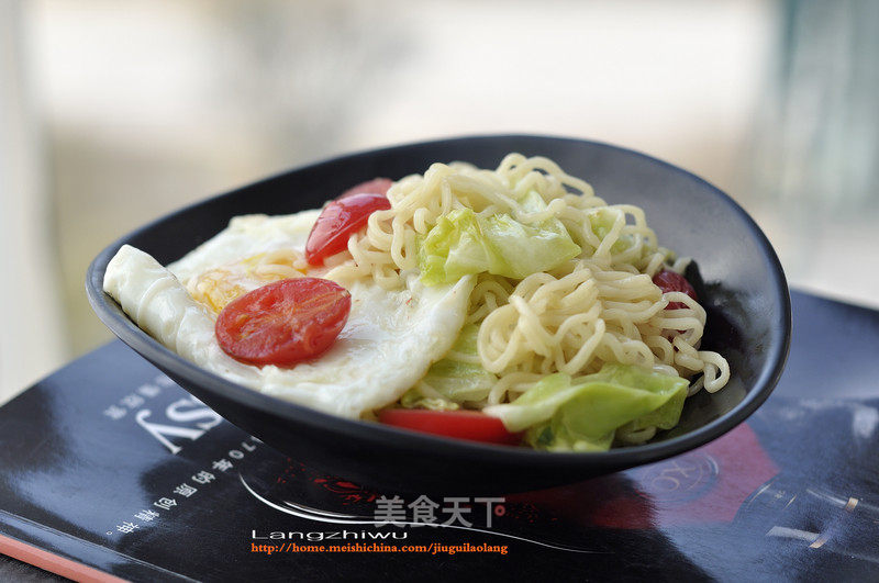 炒方便面的做法_炒方便面怎么做_狼之舞的菜谱_美食天下