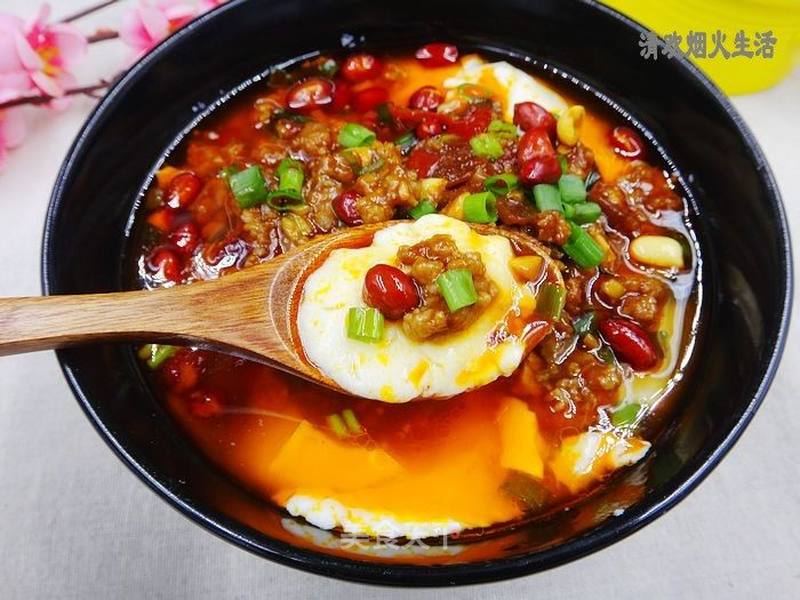 肉末豆腐脑的做法_肉末豆腐脑怎么做_清欢的烟火生活的菜谱_美食天下